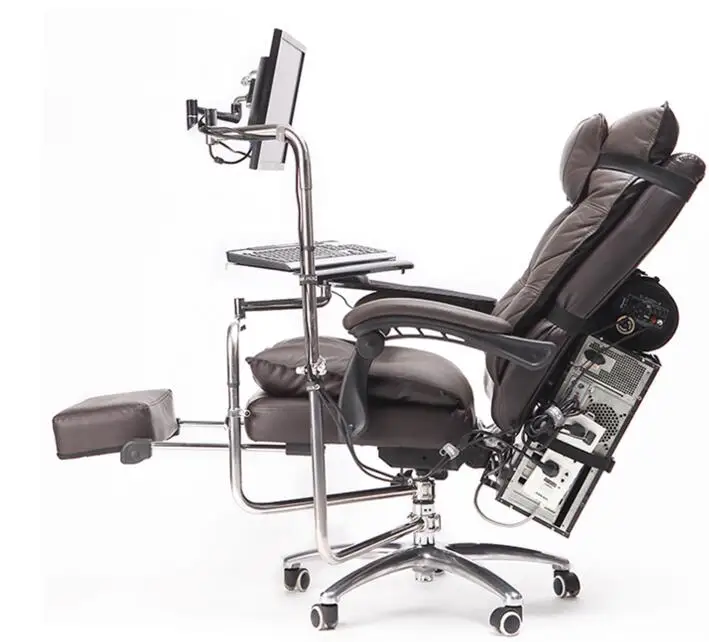 Description Picture 6 of itemFree shipping leather computer. The game tables and chairs a whole Internet cafe office can lay a foot table chairs and tables