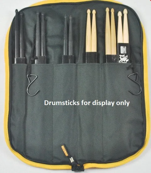 

QCYQ Waterproof Drumsticks Carrying Case, fit 5 Pairs of Drumstick