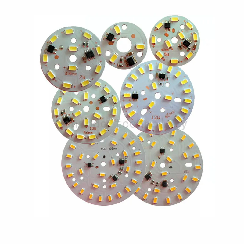 10X оптовая продажа Высококачественная бесдрайверная алюминиевая печатная плата