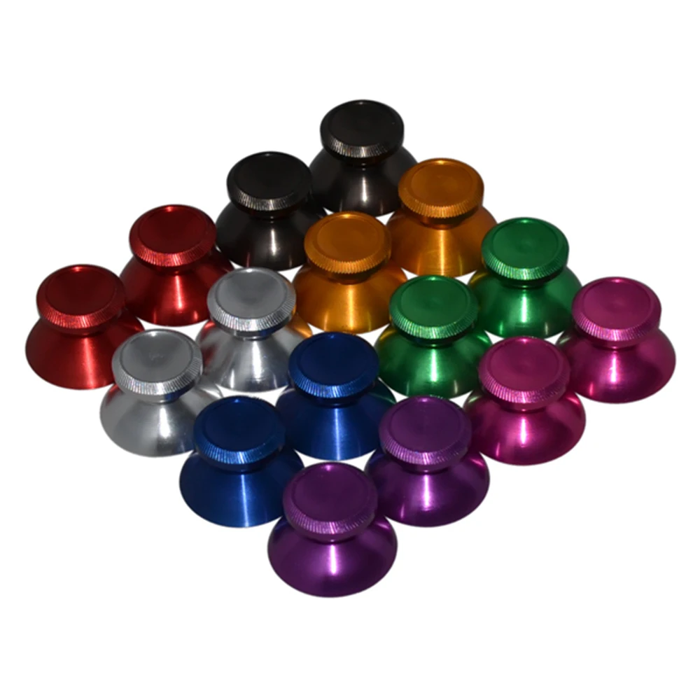 Для контроллера PS4 3D Thumbstick крышка из алюминиевого сплава металлик металлический