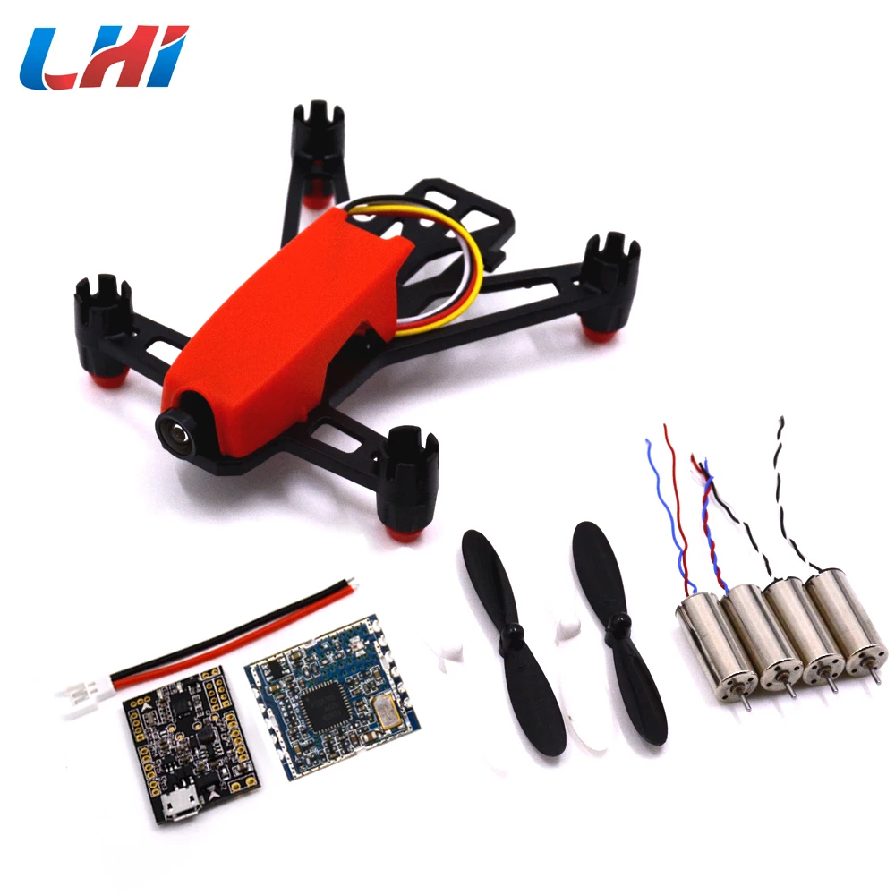 1 комплект Q100 Супер Мини FPV Racer Quadcopter DIY Indoor Kit рамка + 4 шт. 8520 мотор модуль TX5813 F3 EVO