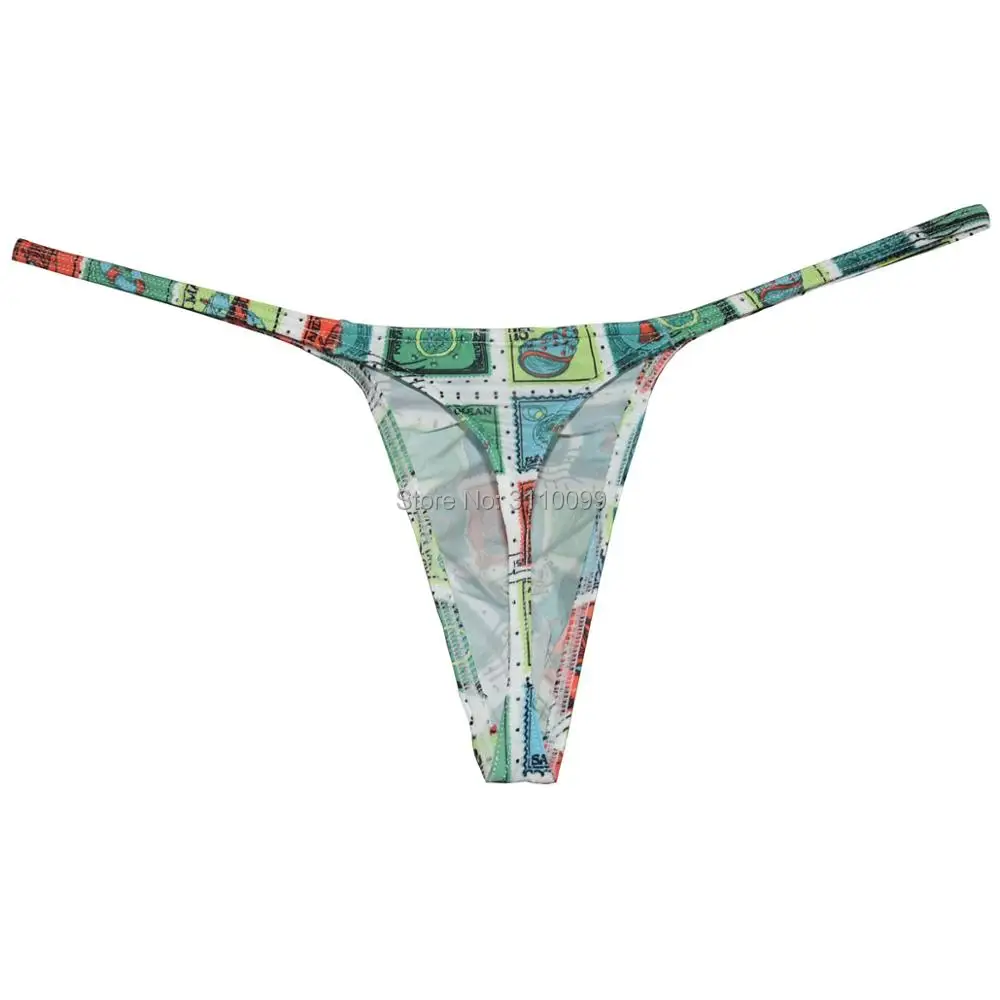 Strange Pouch Mini нижнее белье сексуальные мужские стринги и g эластичные трусы танга