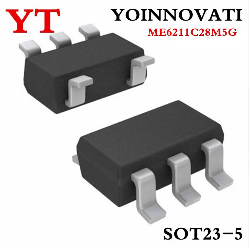 

20 шт./лот ME6211C28M5G ME6211C28M5 6211C28 SOT23-5 IC лучшего качества