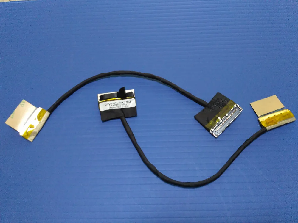 Бесплатная доставка новый оригинальный кабель P870DM EDP 4K2K 6 43 P8701 020 L 1L 40p 0 5 мм для