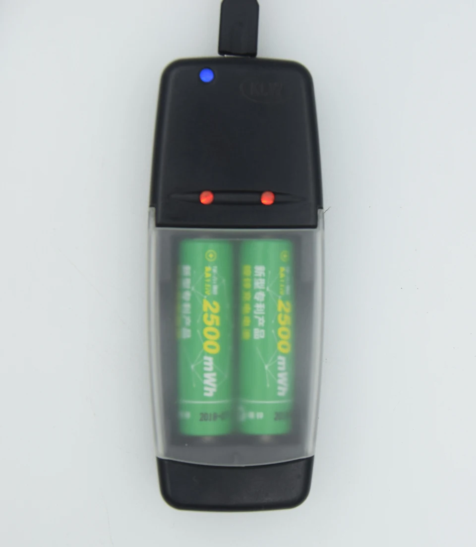 Умное зарядное устройство USB с 2 слотами для аккумуляторов 1,6 в NI-ZN AA AAA LiFePo4 14500 10440 наконечник интеллектуальное зарядное устройство