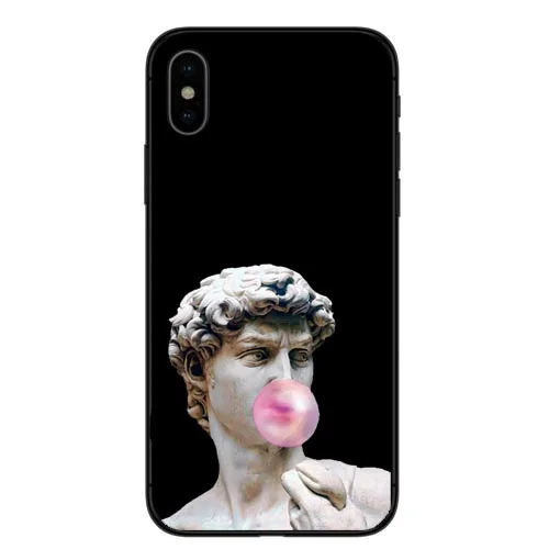 Давид Bless Virgin Mary Эйнштейн чехол для телефона с рисунком iPhone 5 5S SE 6 6S 7 8 Plus X Жесткий