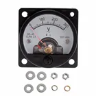 Вольтметр SO-45 AC 0-300V круглый аналоговый циферблат Панель вольтметр датчик черный