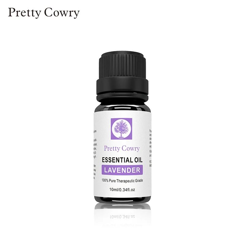 Эфирные масла лавандового цвета Pretty Cowry 100% чистый натуральный 10 мл органическое