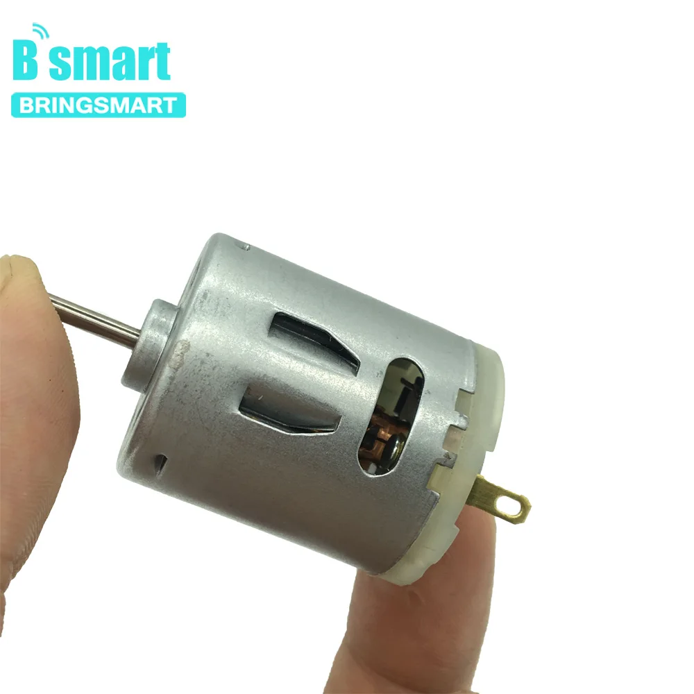 Bringsmart микро двигатель постоянного тока RS365 супер высокая скорость 12 В/18 в/24 В