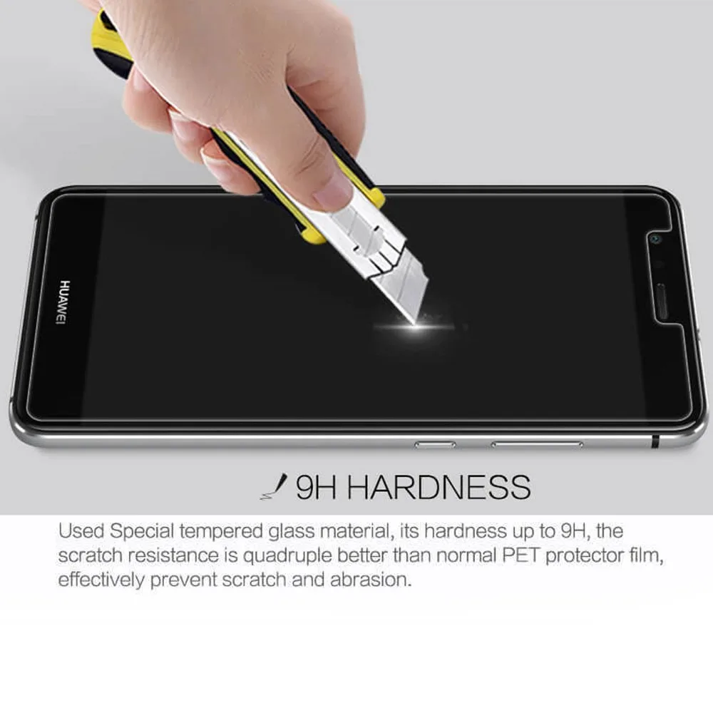 Закаленное стекло для Huawei P Smart Защитная пленка экрана закаленное FIG-LX1 - купить по