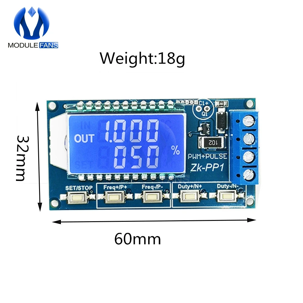 Двойной режим PWM импульсный прямоугольную волну прямоугольная волна сигнала