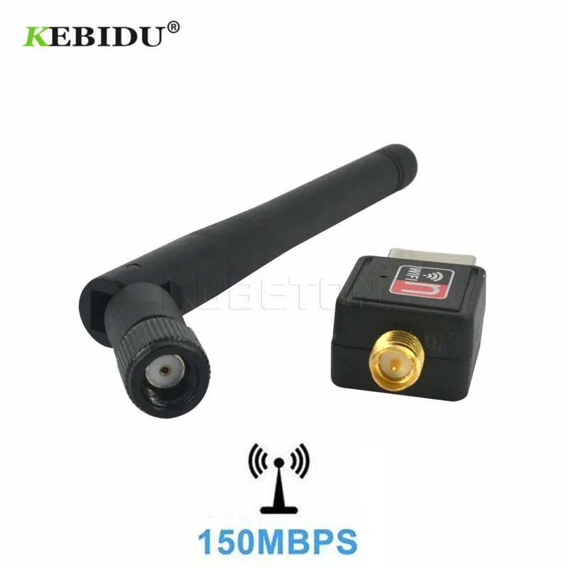 Wi fi адаптер KEBIDU 150 Мбит/с 2 дБ 802.11b/n/g|Сетевые карты| |