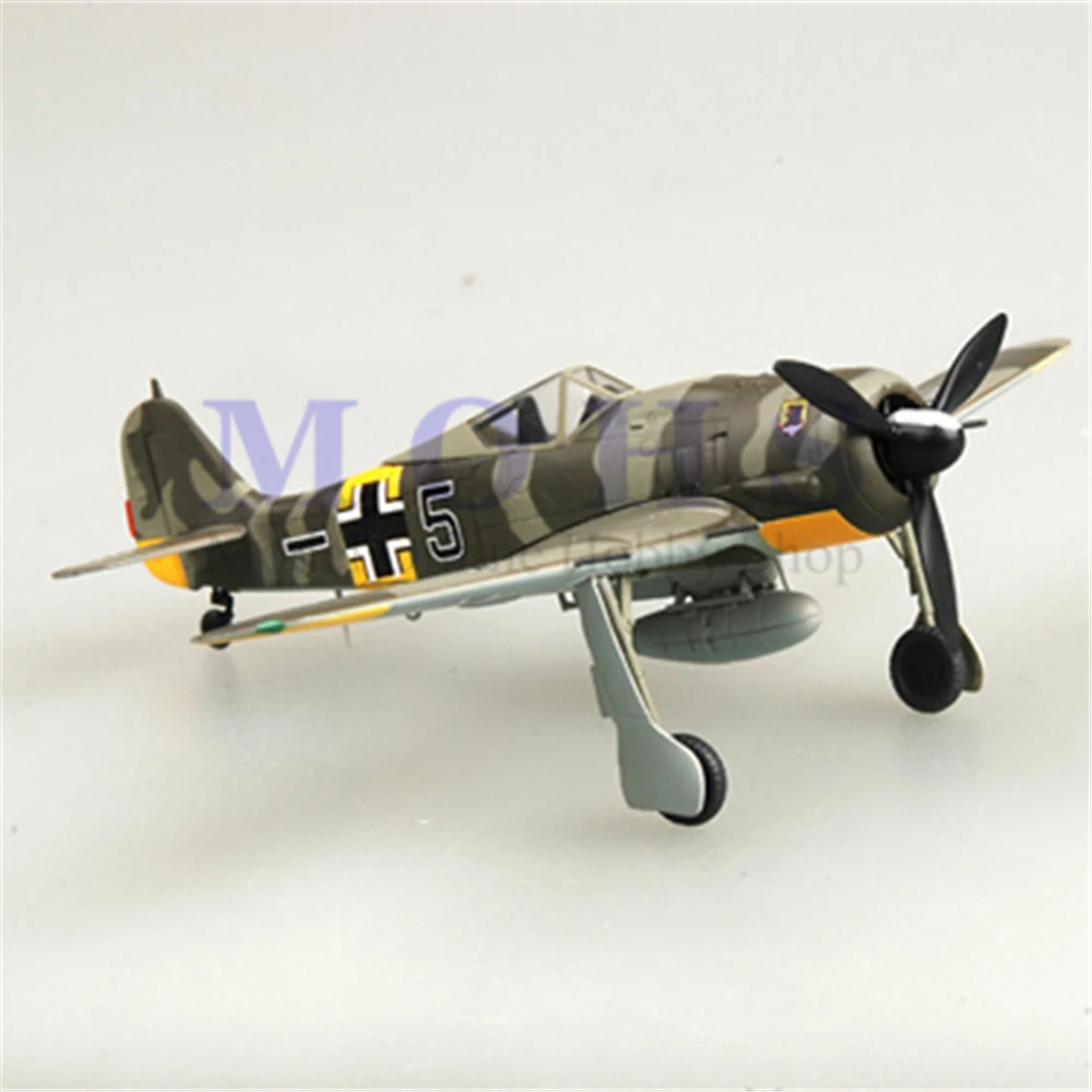 Легкая модель 36402 1/72 собранная масштаба Fw190A Готовая самолета масштаб Warbird