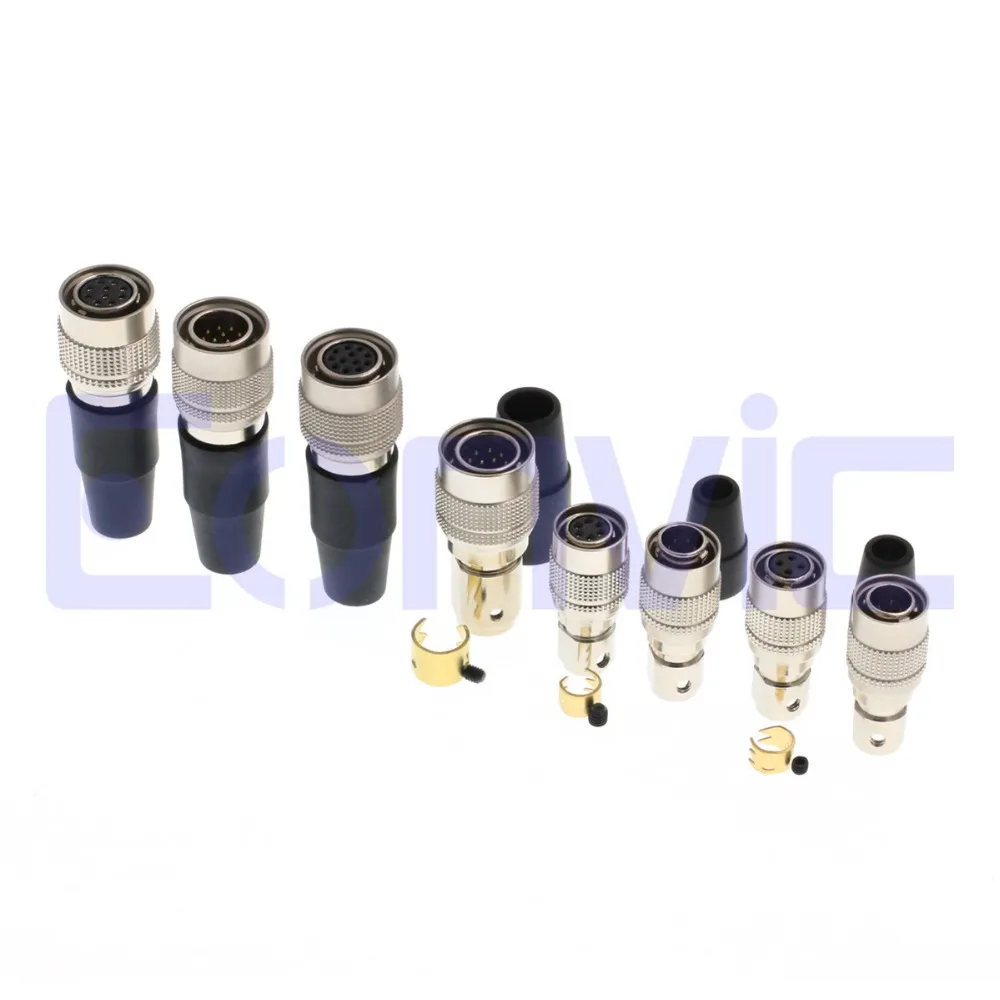 Eonvic звуковые устройства питания HIROSE разъем HR 4 6 10 12 Pin Push Pull Male Female Plug для камеры Sony