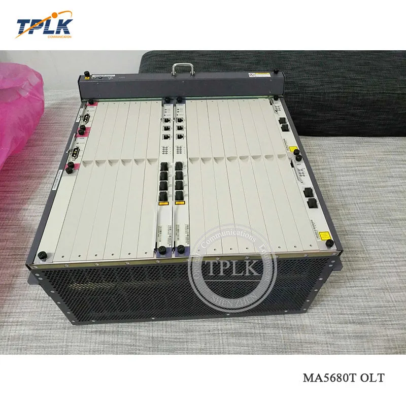 100% оригинальный новый GPON OLT MA5680T с 2 * SCUN + PRTE 2*1G GICF плата|Оптоволоконное