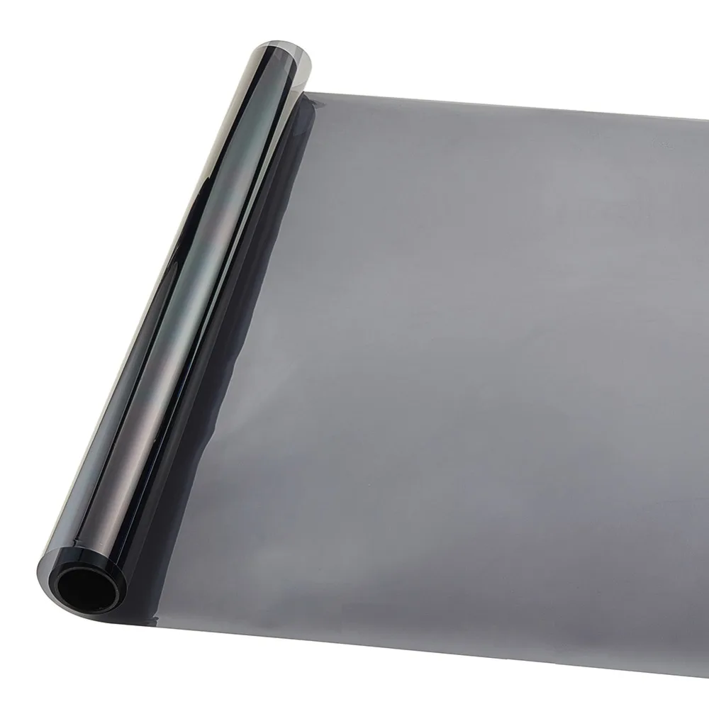 AuMoHall 50*300 см черная Тонировочная пленка для окон рулон 25% 1 слойная Автоматическая