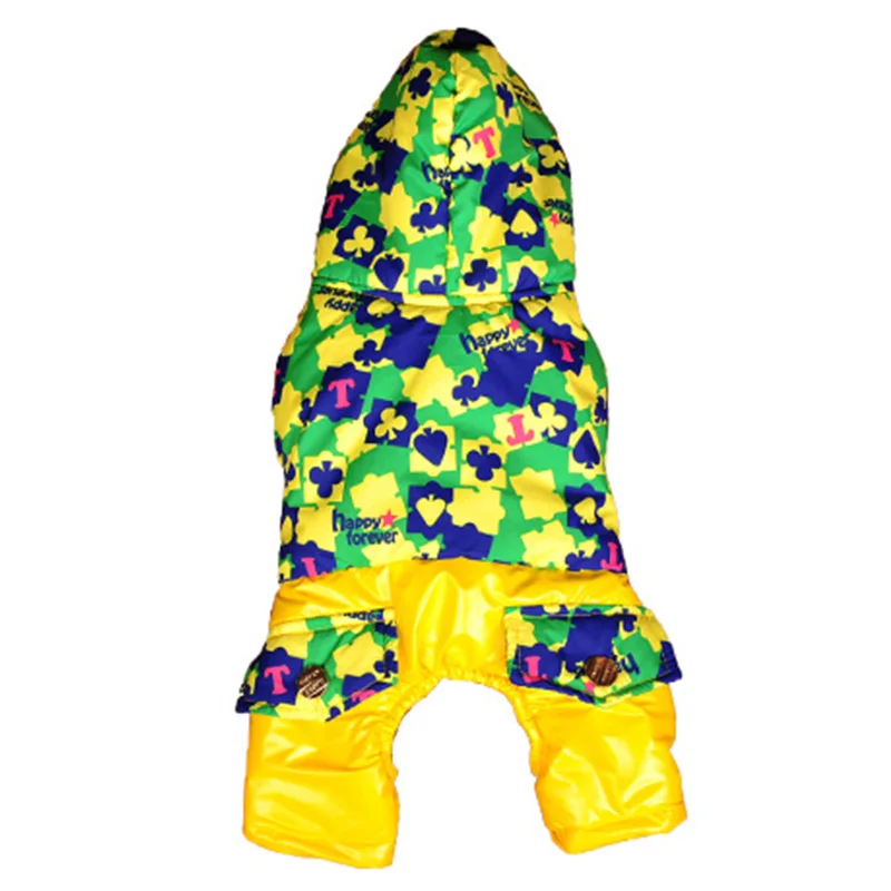 Hot Sale Winter Overalls for Dogs Super Warm Small Waterproof Dog Coat Thicker Cotton Jumpsuit Hoodies Chihuahua | Дом и сад