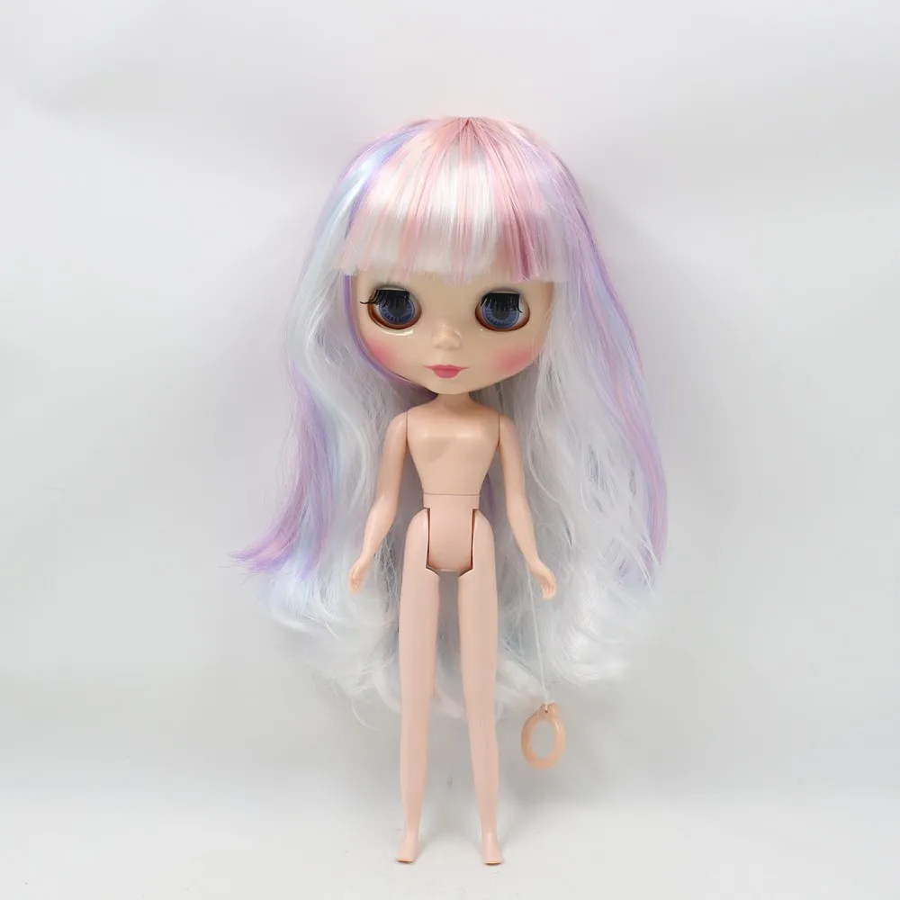 Продажа бесплатная доставка телесный цвет doll красочные волосы Blyth (BLWS 996) | Игрушки