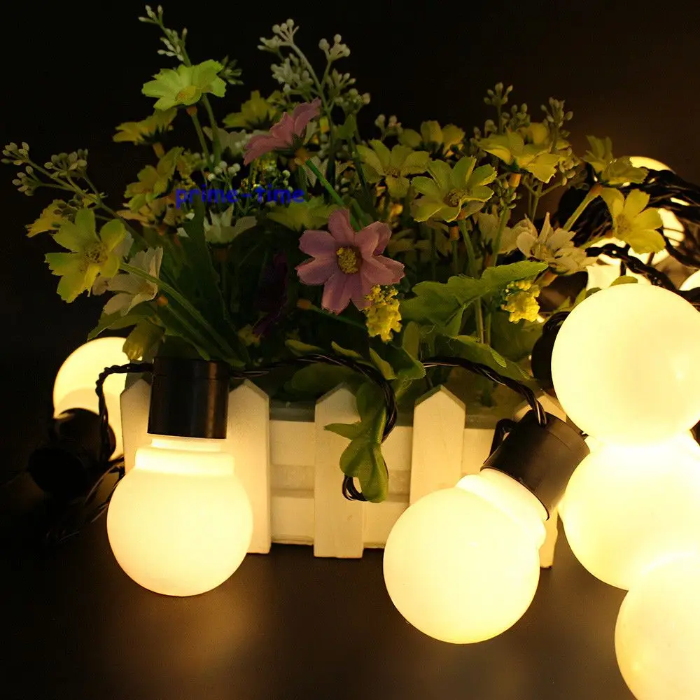 5 м светодиодная сказочная гирлянда 4 см большой шар СВЕТОДИОДНАЯ Гирлянда для
