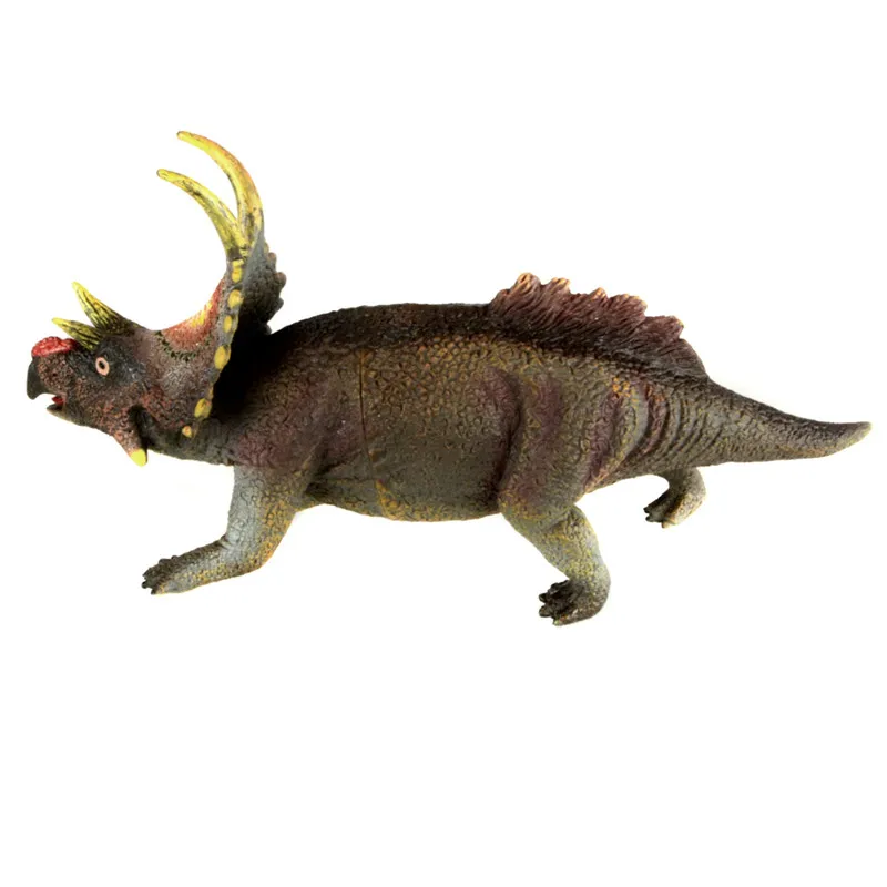 Starz Полые Миру Юрского Achelousaurus Пластиковые Игрушки Животных Динозавров Модель