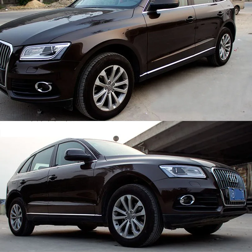 6 шт. хромированные защитные накладки на боковые двери для Audi Q5 2009-2016 | Автомобили