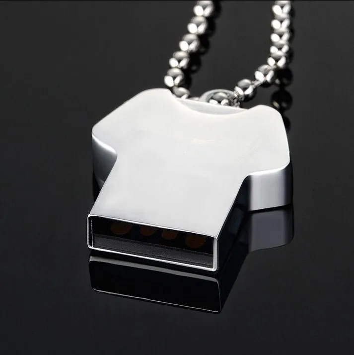 Custom logo Милая футболка форма USB флэш накопитель 4 ГБ 8 16 32 64 usb носитель Палка Usb