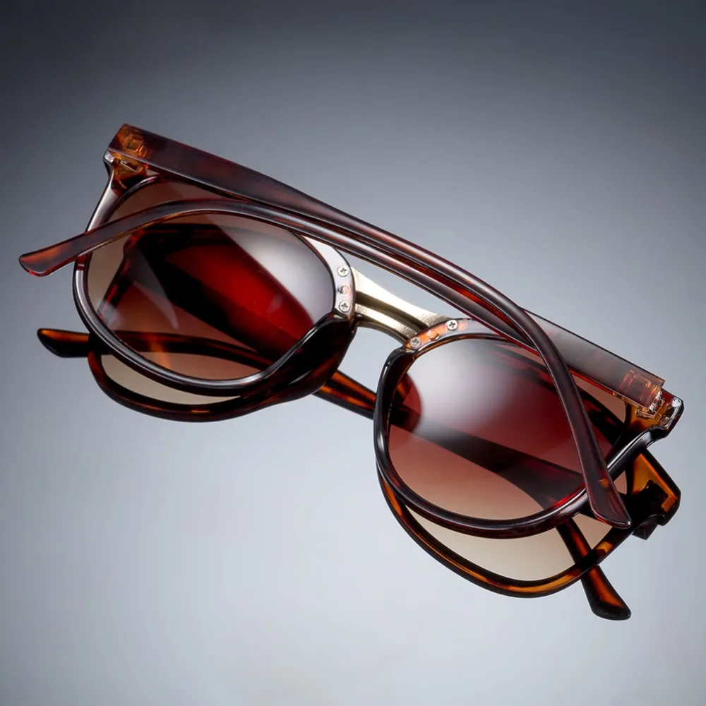 2017 Новая мода мужские солнцезащитные очки Брендовая дизайнерская обувь круглый