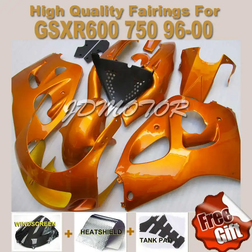 3Gifts Fairings for GSXR600 1996-2000 SUZUKI GSXR750 97 96 98 99 00 Fairing set #677LL | Автомобили и мотоциклы