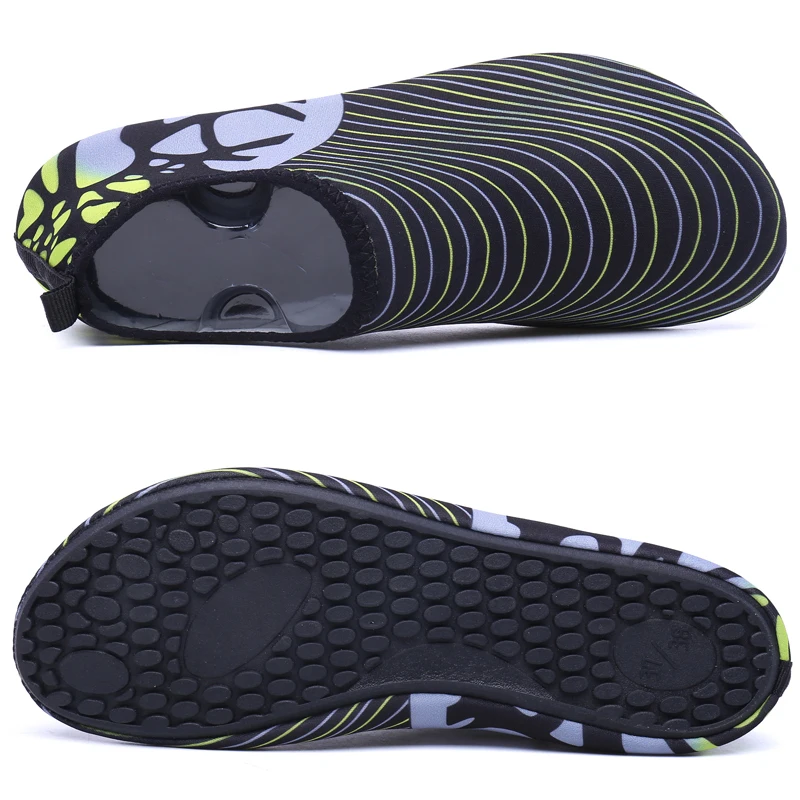 

SHOES FOR WATER beach woman wading skin shoes swimming sneaker yoga sunset beach gym fitness mens aqua sneakers shoes Size 36-44