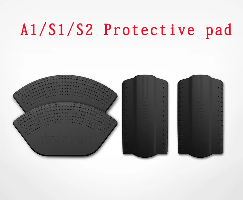leg pad Black Ninebot ONE A1/S1/S2 все аксессуары зоны, зарядное устройство, оболочка, накладка на ноги, контроллер, рукоятка, стояночный кронштейн, тренировка ног колеса - Цвет: leg pad Black