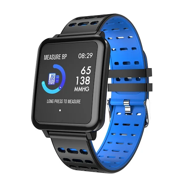 Smart Watch Q8 Sports Heart Rate Monitor Blood Pressure FitnessTracker activity tracker Bracelet Waterproof Band | Электроника