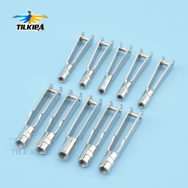 10pcs M2 / M3 Metal Clevis Chuck High Quality RC Control Horn Steel clevis for Place Air Plane car | Игрушки и хобби