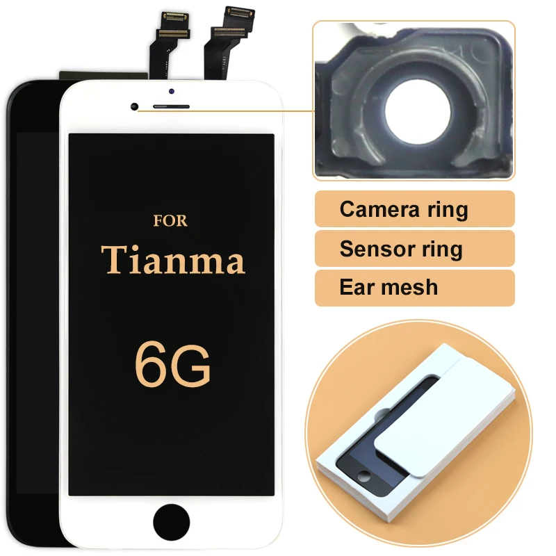 10 шт. для iPhone 6 ЖК-дисплей высшего качества Tianma 4 7 дюйма сенсорный экран дигитайзер
