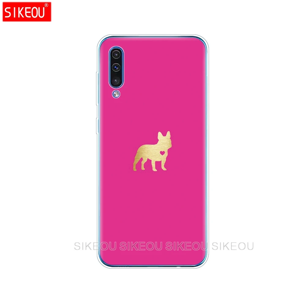 Для samsung Galaxy A50 силиконовый прозрачный Футляр задняя крышка чехол для телефона для samsung A50 A505 A505F SM-A505F мягкий чехол 6,4" - Цвет: 33795