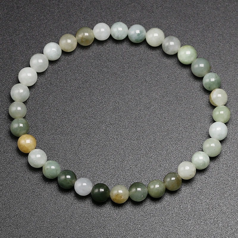 Натуральные натуральные изумрудные браслеты AAA из Мьянмы удачи амулет