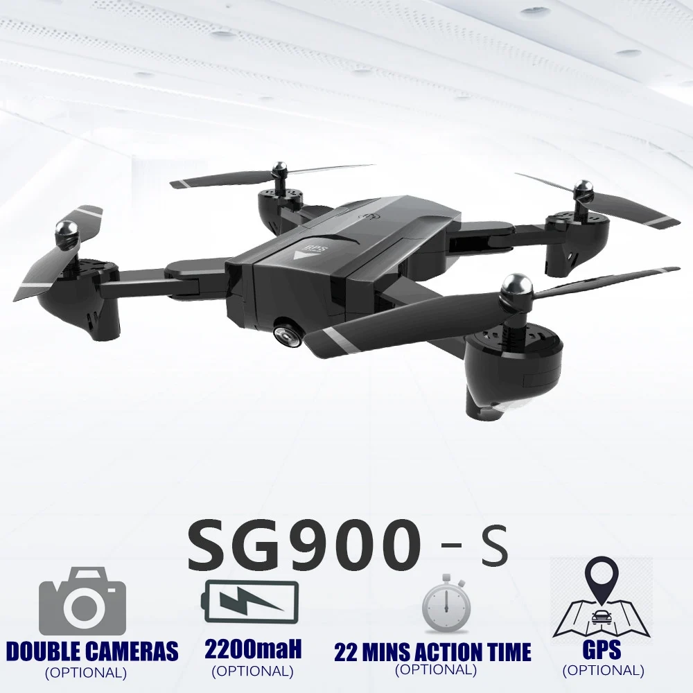 Радиоуправляемый вертолет с HD WiFi камера Профессиональная двойная Дрон GPS