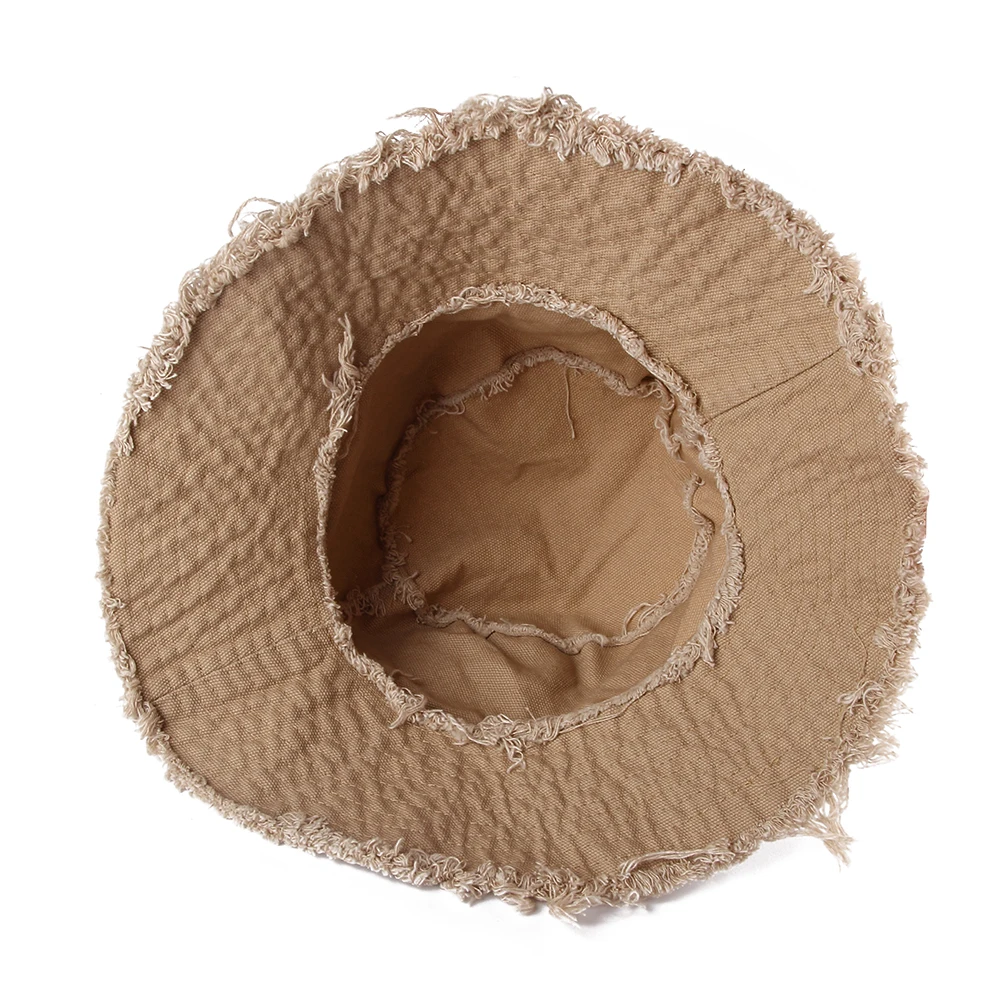 Winfox Новинка лета 2018 черные серые верблюжьи однотонные джинсовые шапки Gorro Pescador с