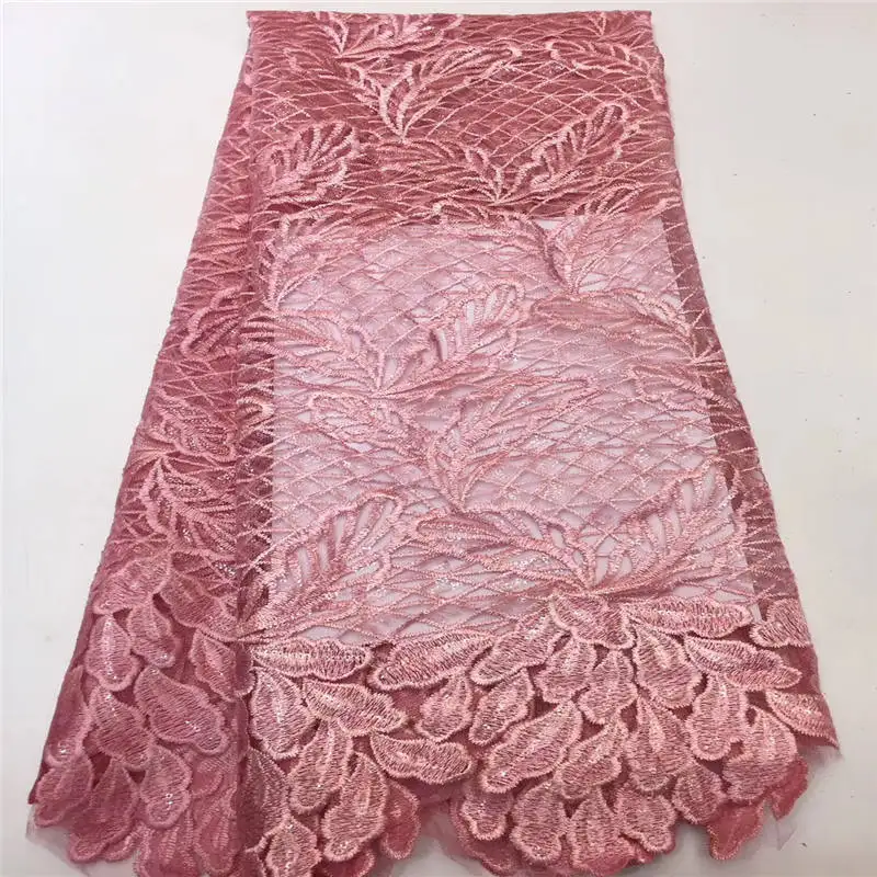 Nigerian lace fabric 2019 high quality 3d wedding apple green Africa with sequins French S | Дом и сад