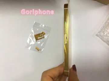 Позолоченный оригинальный корпус GOLDCO Дубай EDITION высокое качество для phone5/5S и phoneSE