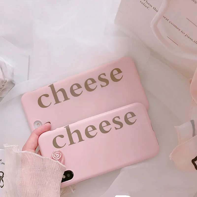 Pink Cheese X Apple6 plus iPhone7plus/8/6s Anti-fall Mobile Shell | Мобильные телефоны и аксессуары