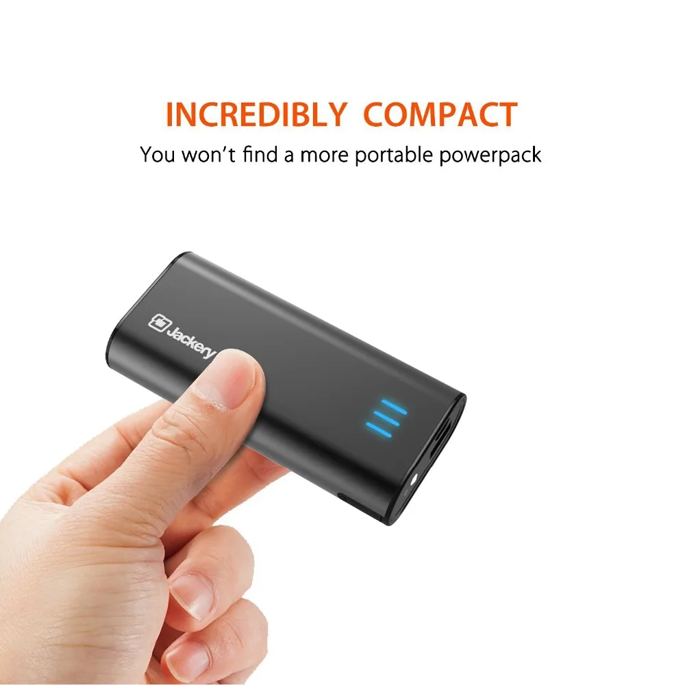 Jackery Bar 6000 мАч Запасные Аккумуляторы для телефонов и внешний Батарея быстрой