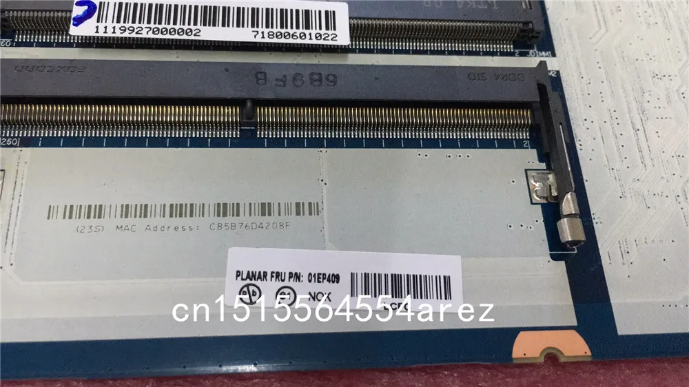 Новый оригинальный ноутбук Lenovo Thinkpad E570 материнская плата i3 i3-6006U CPU графическая