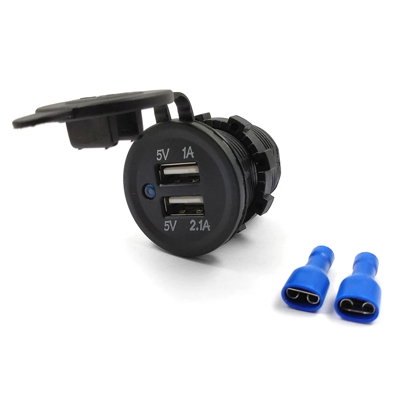 2 шт. автомобильное зарядное устройство с двумя USB-портами 5 В 3 1 А | Мобильные