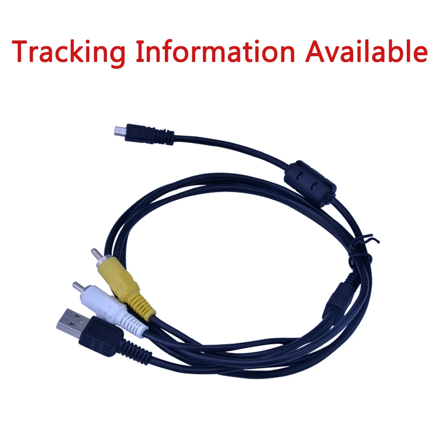 1 5 м 8Pin мини кабель USB AV 2 в шнур для Sanyo Xacti VPC S7/VPC S60/VPC S500 T700 E6 E7 E60 S4 S5 S6 S7 видео