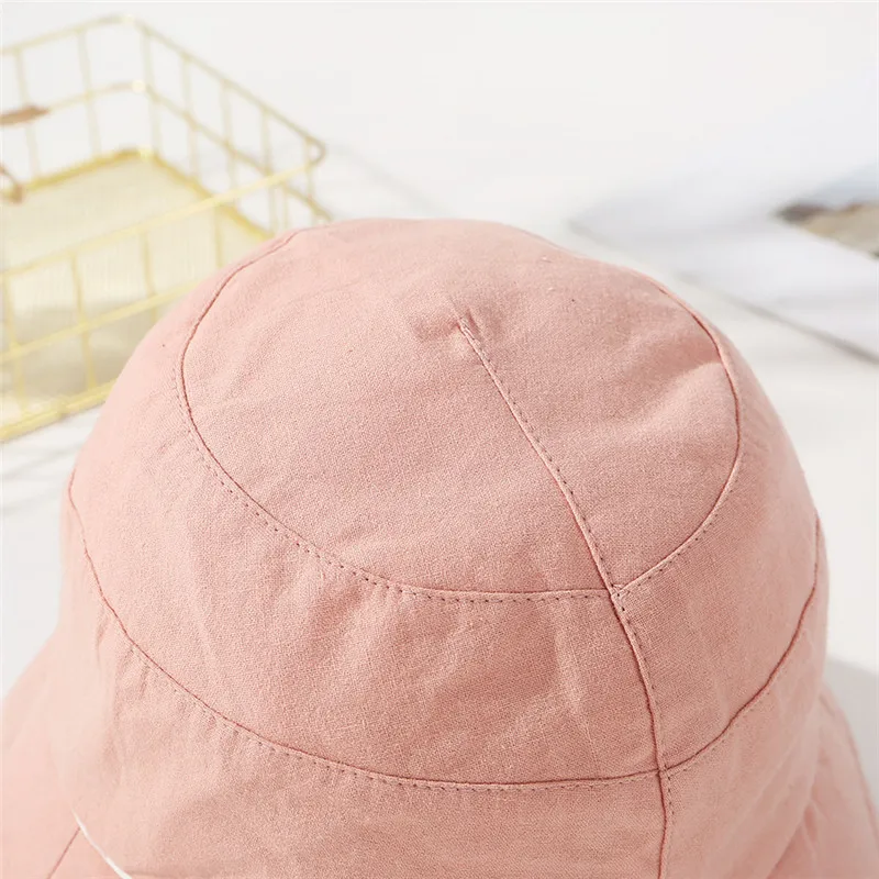 USPOP 2020 Newest women bucket hats summer cotton sun dome top patchwork plaid | Аксессуары для одежды