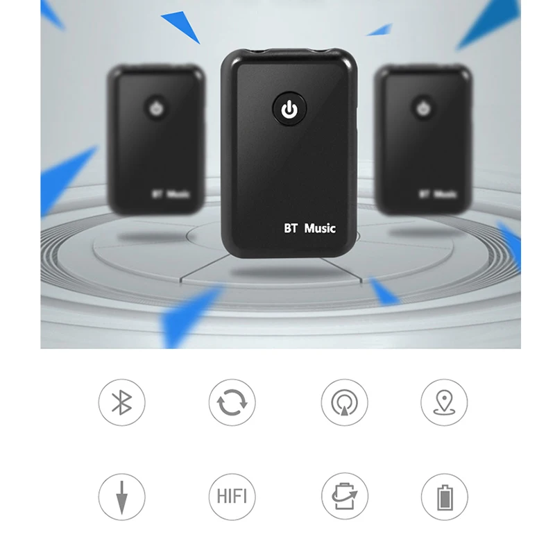 Kebidu беспроводной Bluetooth V4.2 передатчик приемник 2 в 1 3 5 мм стерео музыкальный аудио