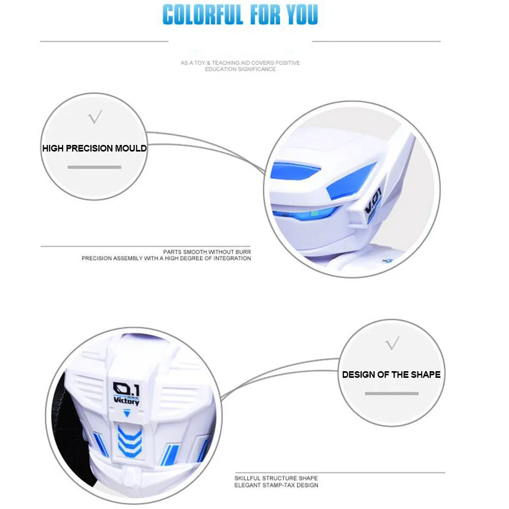 Детская игрушка с светодиодный свет Батарея управлением Smart RC игрушки Танцы