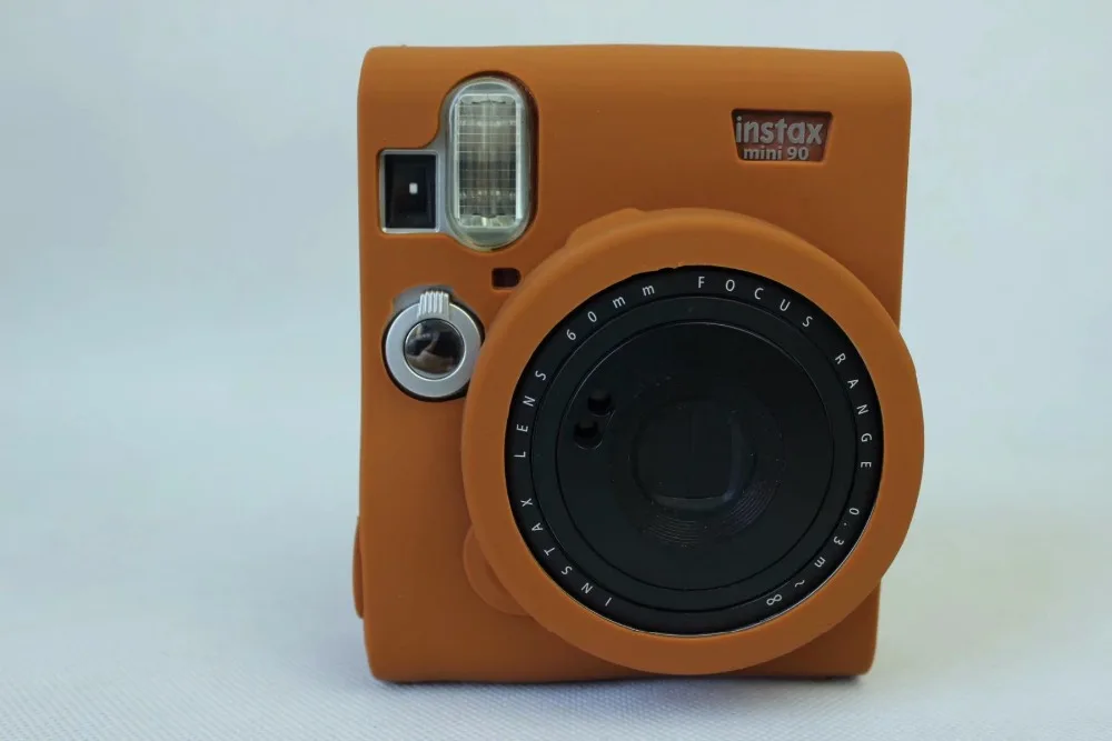 Мягкий силиконовый резиновый чехол для Fujifilm Instax Mini 90 mini90 защитный чехол для камеры