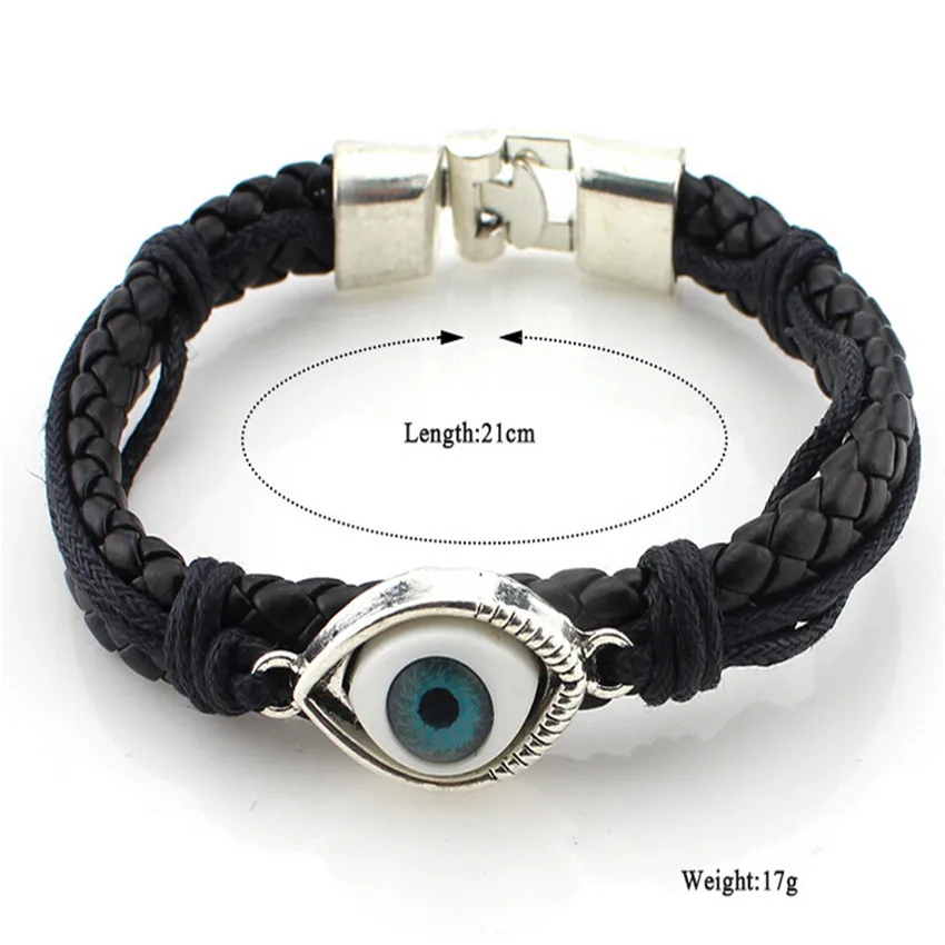 2017 модный Голубой Глаз Хамса рука Религия Шарм голубые бусы счастливый браслет