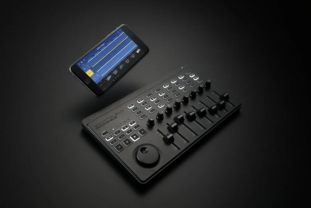 Korg nanoKONTROL Studio/nanoKEY Studio Управление клавиатурой Лер Bluetooth/USB MIDI поверхность управления с 8 фейдерами и переключателями с подсветкой